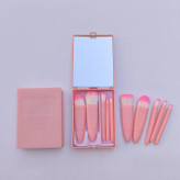 ست براش 5 تیکه جعبه دار صورتی