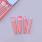 ست براش 5 تیکه جعبه دار صورتی